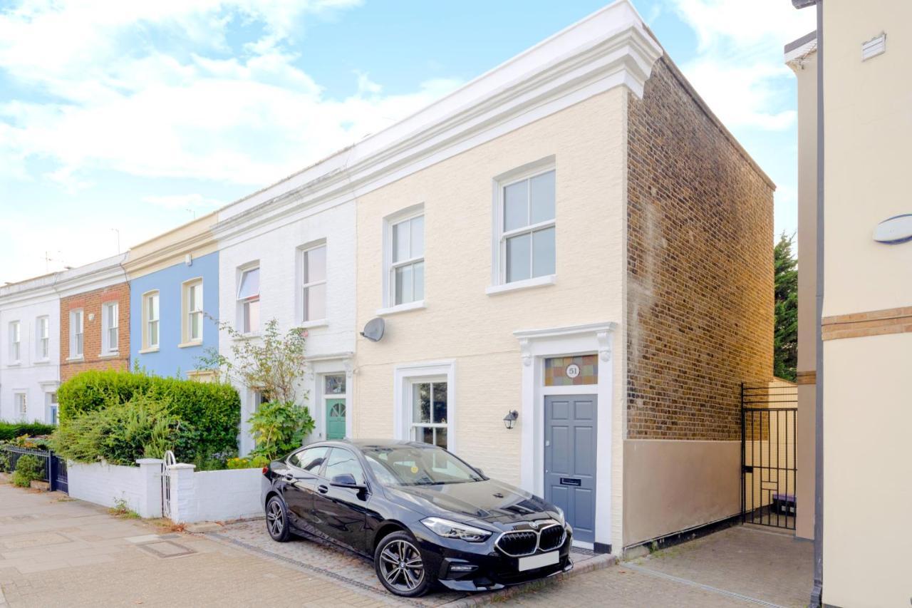런던 Stylish House In Wimbledon 빌라 외부 사진
